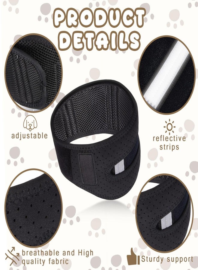 SilTriangle Adjustable Dog Neck Brace Offers Support for Pets Neck Pain Injury Relief Soft Support Cervical Vertebral Sprains and Instability Brace Collar for Dogs(XL) - Image 3